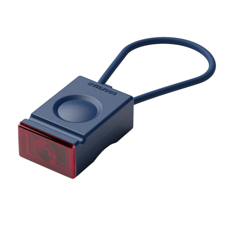 BOOKMAN Block Light Baklampa Blue i gruppen Tillbehör / Belysning hos CykelCity (49882)
