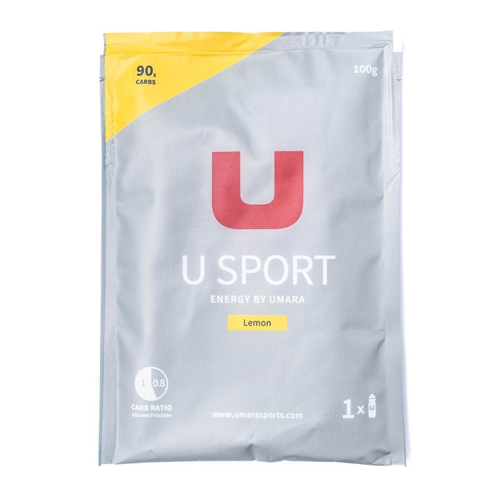 Umara U Sport Sportdryck Lemon 100g i gruppen Energi / Dryck hos CykelCity (49961)