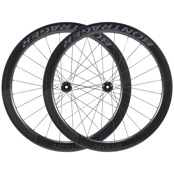 Bontrager Aeolus RSL 51 TLR Carbon Disc Hjulpar i gruppen Komponenter / Hjul / Racerhjul / Racerhjul Skivbroms hos CykelCity (50191)