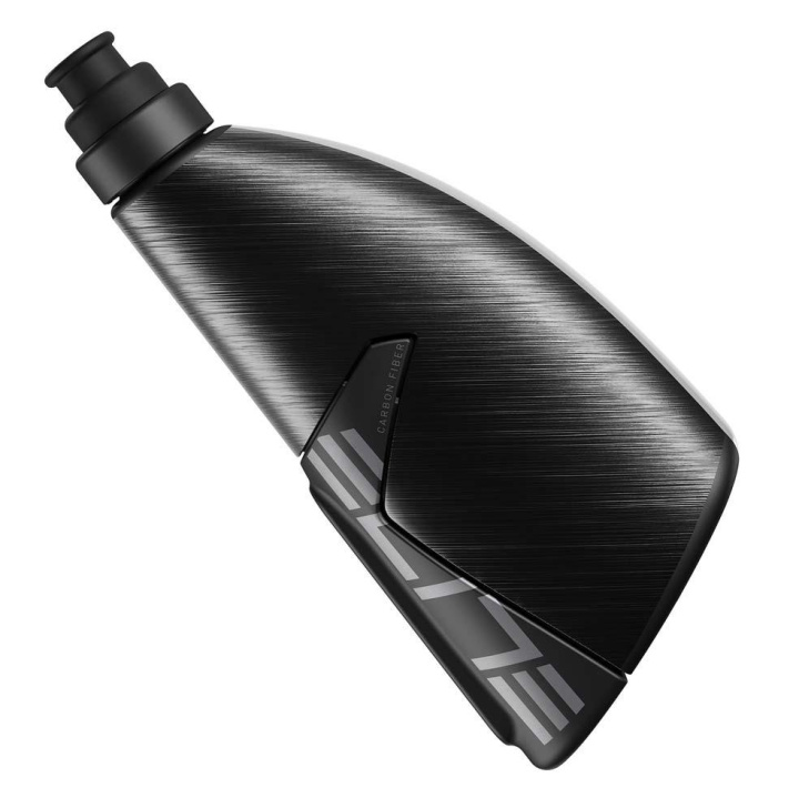 Elite Crono CX Carbon Tempoflaska inkl Flaskställ 500ml i gruppen Tillbehör / Flaskor/Vätskesystem hos CykelCity (50911)