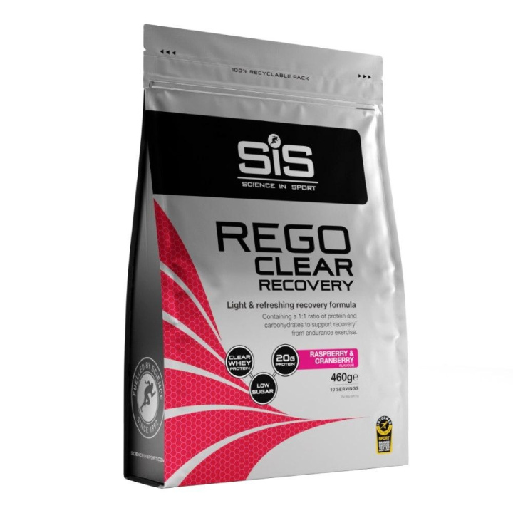 SIS Rego Clear Recovery Återhämtning 460g Raspberry/Cranberry i gruppen Energi / Dryck hos CykelCity (50915)