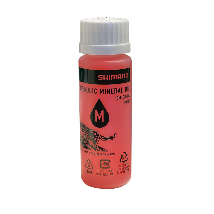 Shimano Bromsolja Mineralolja 100ml i gruppen Komponenter / Bromsar / Skivbromstillbehör hos CykelCity (51979)