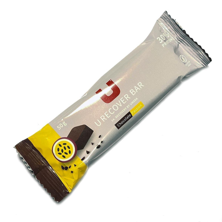 Umara U Recover Proteinbar Chocolate/Passion Fruit i gruppen Energi / Mat hos CykelCity (52222)
