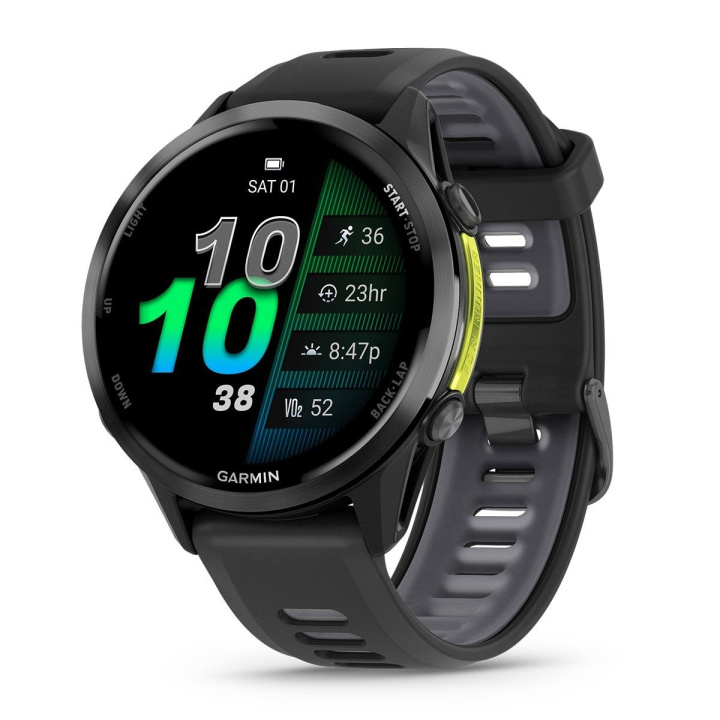 Garmin Forerunner 970 GPS Pulsklocka Kolgrå Titan i gruppen Tillbehör / Gps och Pulsmätare hos CykelCity (52474)