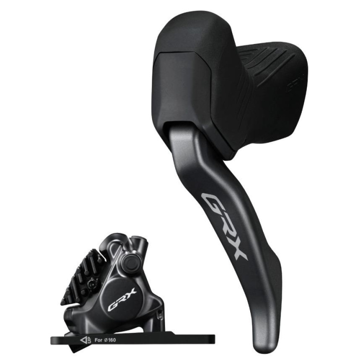 Shimano GRX BL-RX825/BR-RX820 Skivbromsset Fram i gruppen Komponenter / Grupper / Shimano-grupper / GRX RX825 Di2 hos CykelCity (52735)