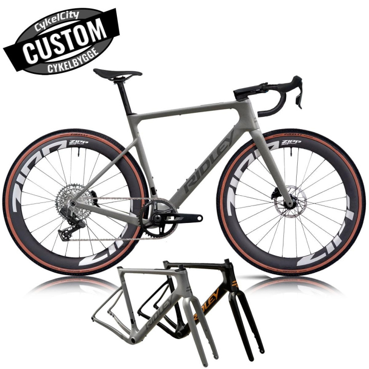 Ridley ASTR Rival XPLR E1 1x13 Custombyggd Gravelcykel i gruppen Cyklar / Custombyggd Cykel / Custom Gravelcykel hos CykelCity (53260)