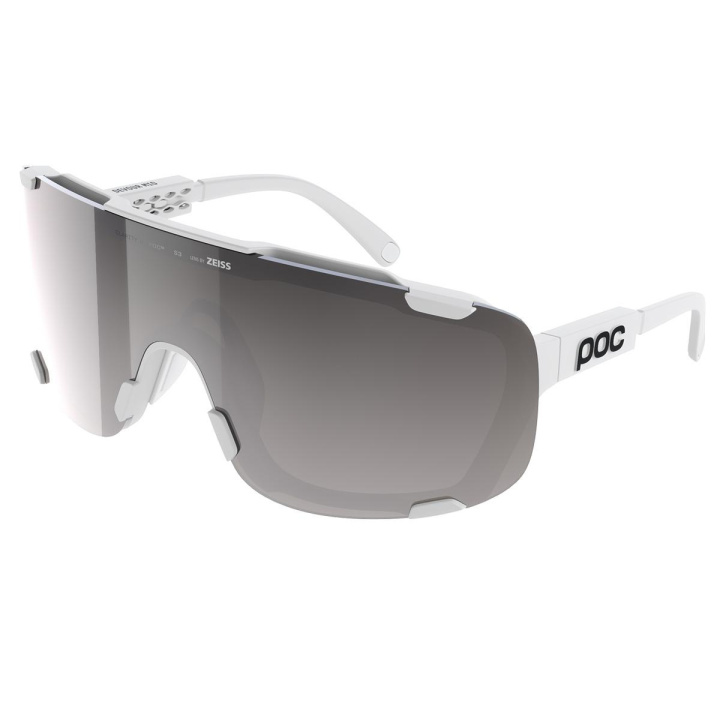 POC Devour Mid Hydrogen White/Clarity Road/Sunny Silver Glasögon i gruppen Tillbehör / Glasögon hos CykelCity (54051)