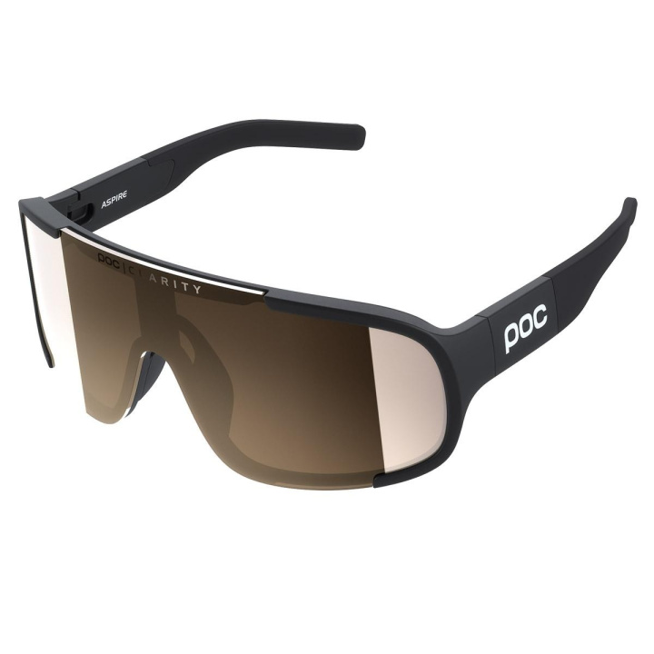 POC Aspire Uranium Black/Clarity Trail/Partly Sunny Silver Glasögon i gruppen Tillbehör / Glasögon hos CykelCity (54056)