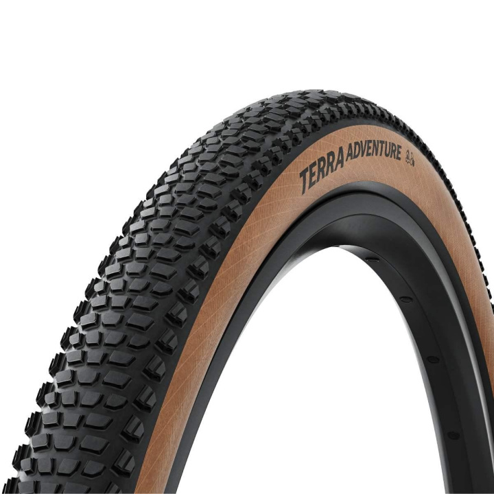 Continental Terra Adventure 700x50 Graveldäck Tanwall i gruppen REA / Rea - Däck / Rea - Graveldäck hos CykelCity (54390)