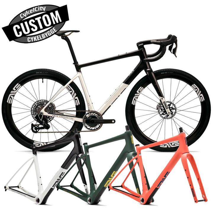 ENVE MOG Red XPLR E1 1x13 Custombyggd Gravelcykel i gruppen Cyklar / Custombyggd Cykel / Custom Gravelcykel hos CykelCity (54809)