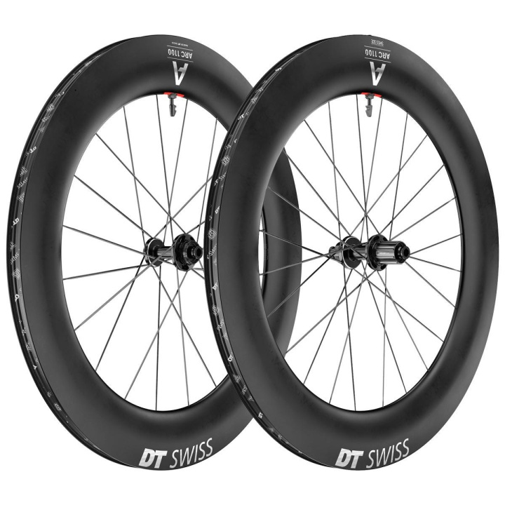 DT Swiss ARC 1100 Dicut 85 Shimano Carbon Tubeless Hjulpar i gruppen Komponenter / Hjul / Racerhjul / Racerhjul Skivbroms hos CykelCity (54830)