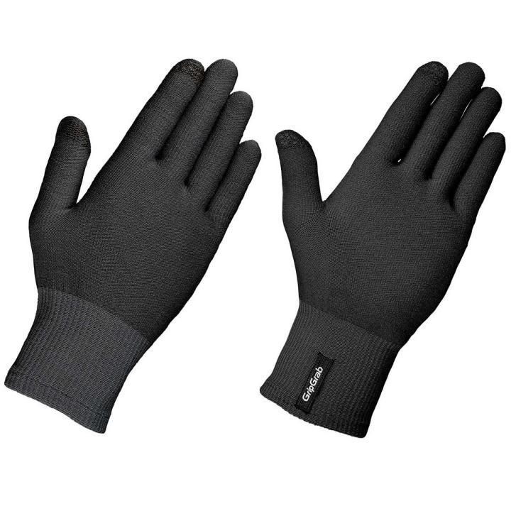 GripGrab Merino Liner Handskar Svart i gruppen Kläder/skor/hjälm / Handskar hos CykelCity (6040)