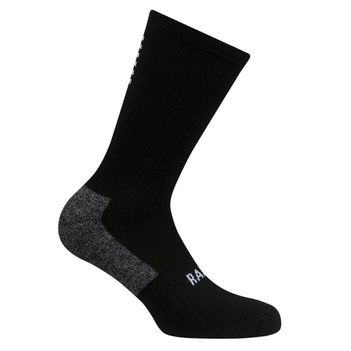 Rapha Pro Team Winter Socks Strumpor Black/White i gruppen Kläder/skor/hjälm / Strumpor hos CykelCity (6967)