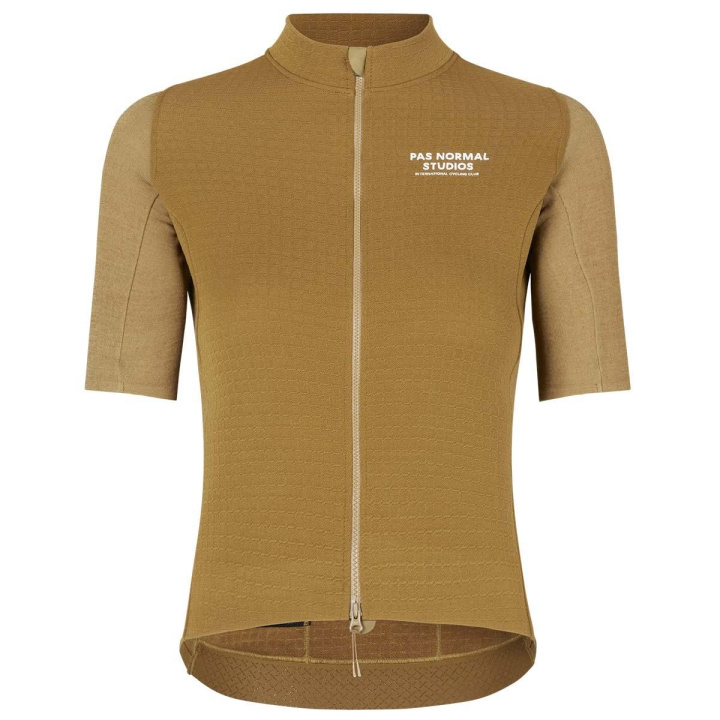 Pas Normal Studios Women Escapism Wool Tröja Dam Cinnamon i gruppen Kläder/skor/hjälm / Tröjor / Kortärmade tröjor hos CykelCity (7422)