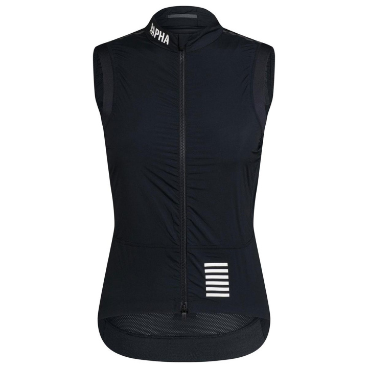 Rapha Women Pro Team Lightweight Gilet Vindväst Black/White i gruppen REA / Rea - Kläder / Rea - Västar/Jackor hos CykelCity (7433)