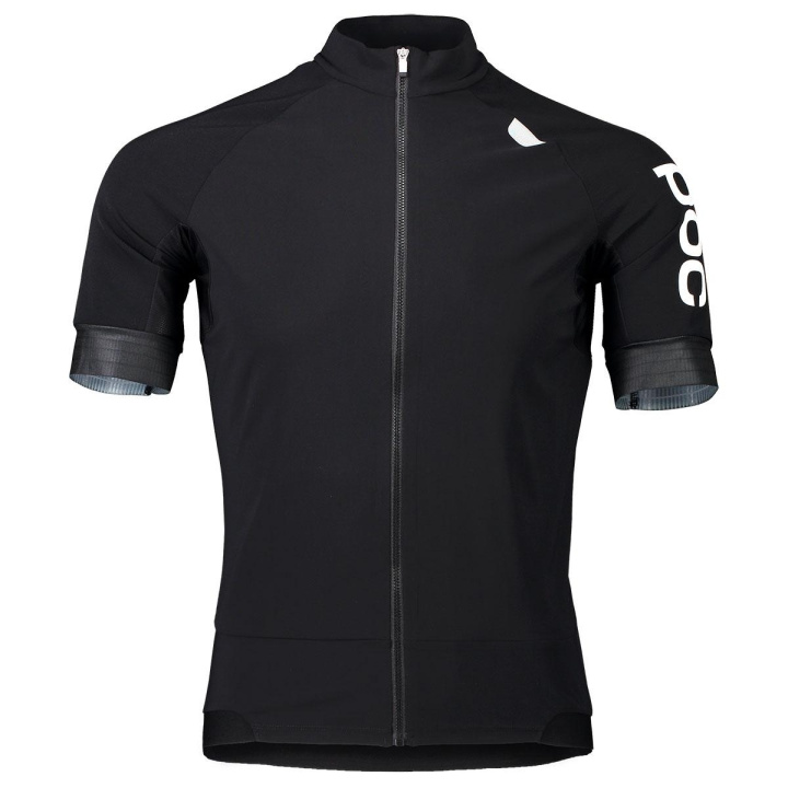POC Resistance Ultra Zip Tee Tröja Uranium Black i gruppen Kläder/skor/hjälm / Tröjor / Kortärmade tröjor hos CykelCity (7459)