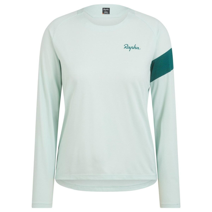 Rapha Woman Trail Technical Long Sleeve Cykeltröja Egg Shell i gruppen Kläder/skor/hjälm / Tröjor / MTB tröjor hos CykelCity (7575)