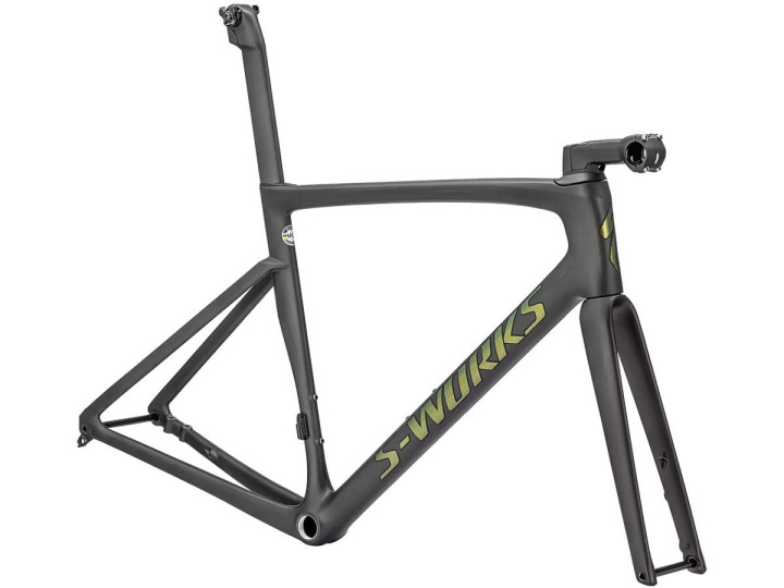 Specialized S-Works Tarmac SL7 Ramset 2023 Carbon/Jet Fuel i gruppen Komponenter / Ramar / Racer hos CykelCity (7686)