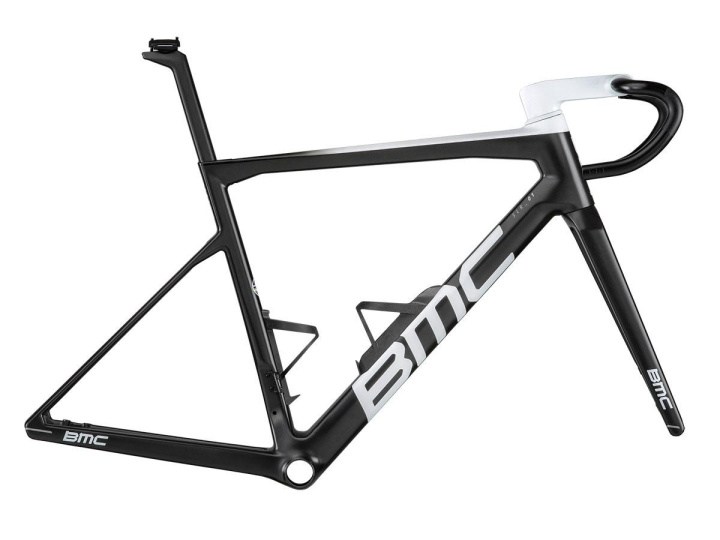 BMC Teammachine SLR01 MOD V7 Ram Svart/Vit i gruppen Komponenter / Ramar / Racer hos CykelCity (7718)