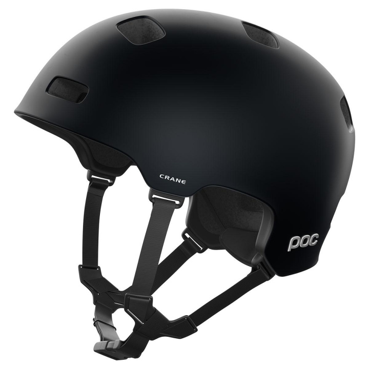 POC Crane Mips Cykelhjälm Uranium Matt Black i gruppen Kläder/skor/hjälm / Hjälmar / Racer/Mtb hjälmar hos CykelCity (7809)