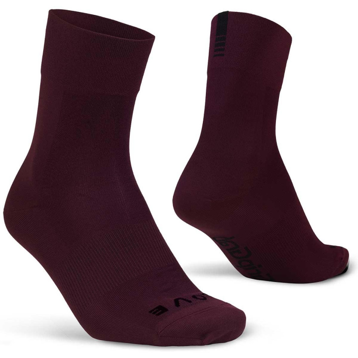 GripGrab Lightweight SL Socks Strumpor Dark Red i gruppen Kläder/skor/hjälm / Strumpor hos CykelCity (7816)