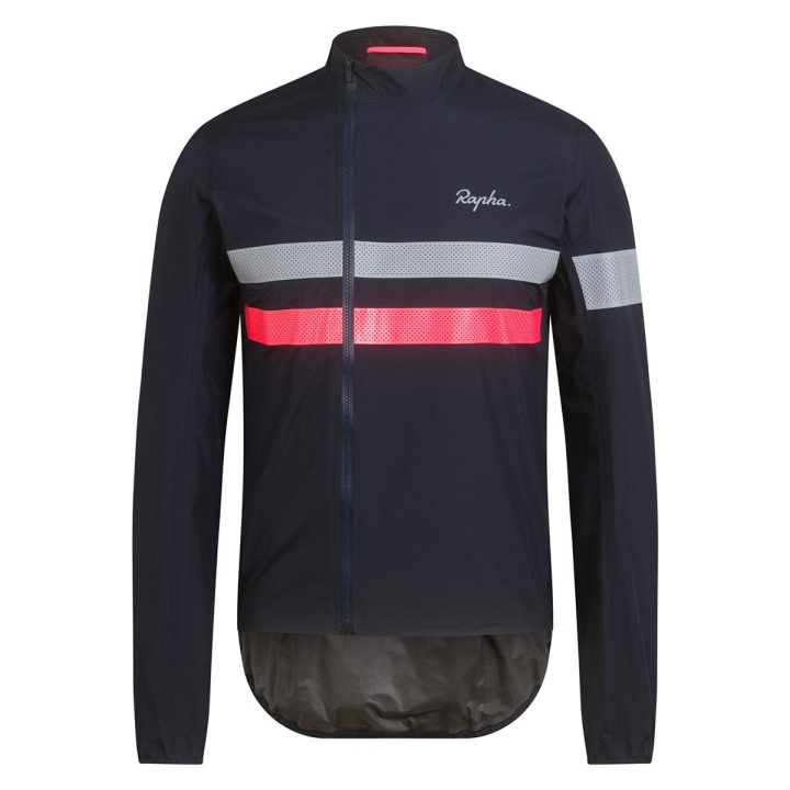 Rapha Brevet Gore-Tex Rain Jacket Regnjacka Dark Navy i gruppen REA / Rea - Kläder / Rea - Västar/Jackor hos CykelCity (7859)