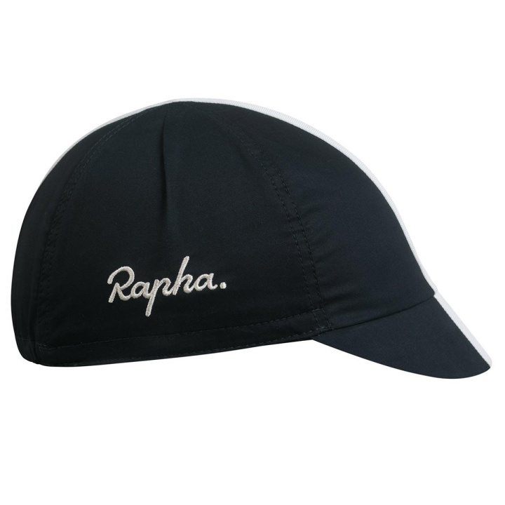 Rapha Cap II Cykelkeps Black/White i gruppen Kläder/skor/hjälm / Mössor/kepsar hos CykelCity (7861)