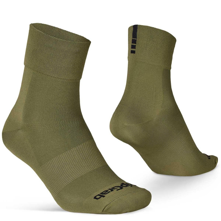 GripGrab Lightweight SL Socks Strumpor Olive Green i gruppen Kläder/skor/hjälm / Strumpor hos CykelCity (8230)