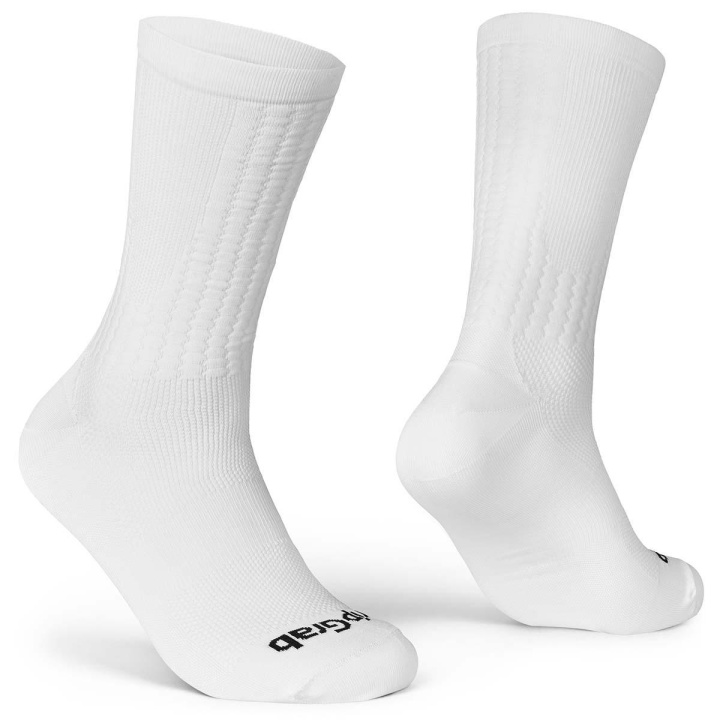 GripGrab Faststream Aero Socks Strumpor White i gruppen Kläder/skor/hjälm / Strumpor hos CykelCity (8231)