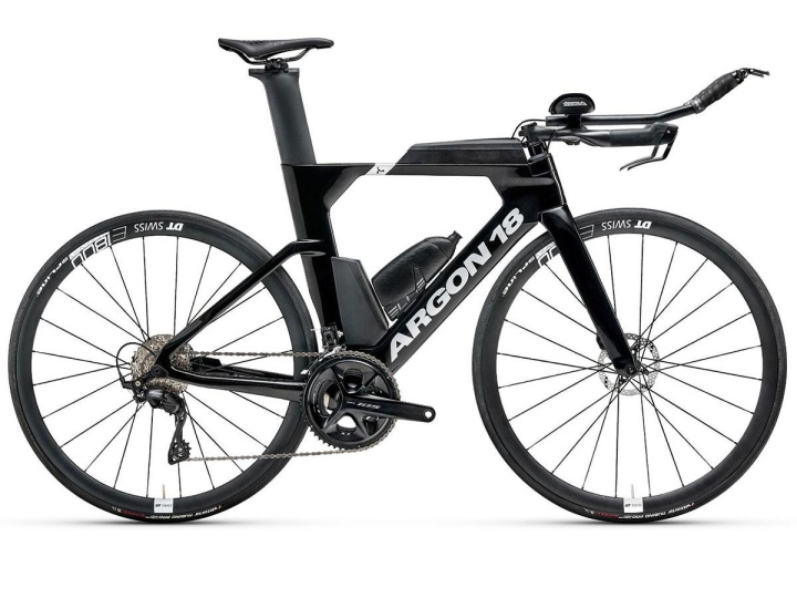 Argon 18 E117 105 R7100 Triahloncykel Black Stealth i gruppen Cyklar / Tempo/triathloncyklar hos CykelCity (9277)