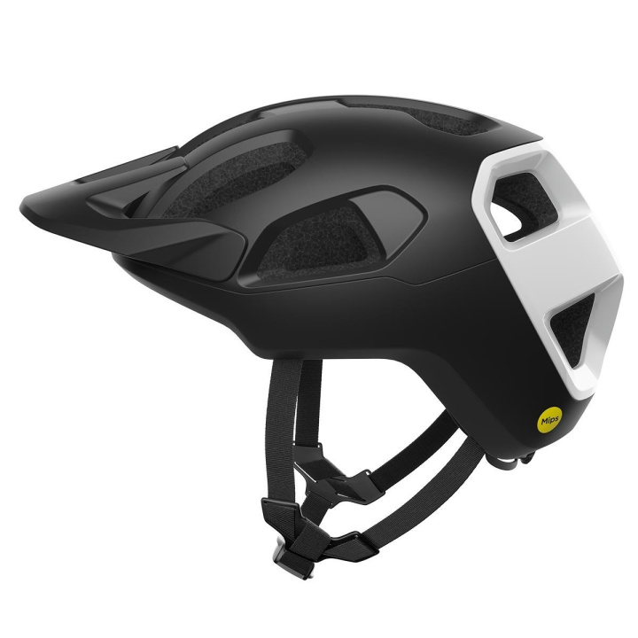 POC Cularis MIPS Cykelhjälm Matt Black/Hydrogen White i gruppen Kläder/skor/hjälm / Hjälmar / Racer/Mtb hjälmar hos CykelCity (9312)