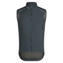 Rapha Pro Team Gilet Vindväst Onyx/Silver Reflective