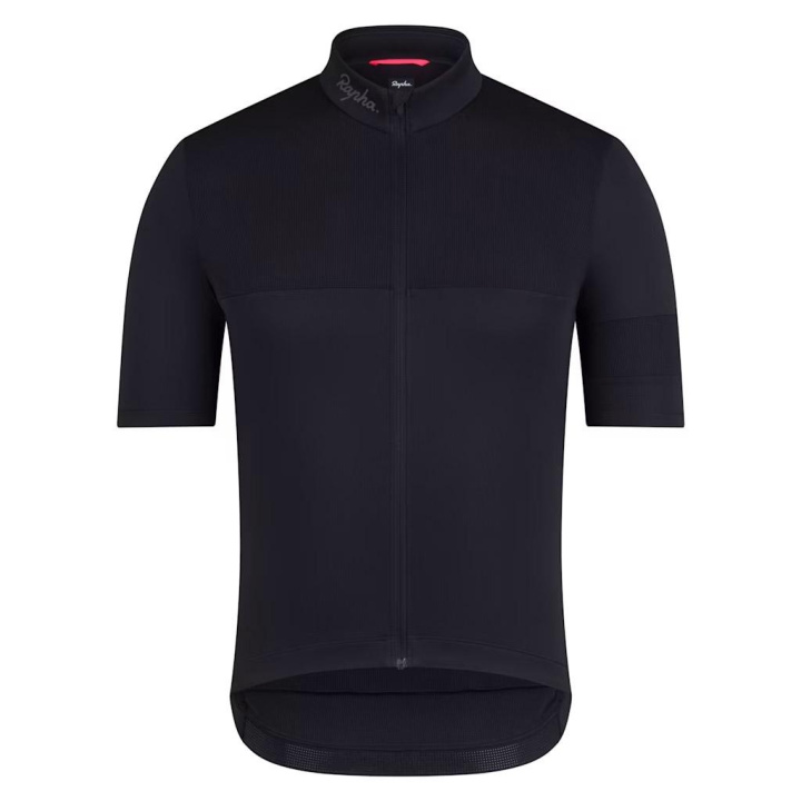 Rapha Brevet Element Jersey Cykeltröja Black i gruppen Kläder/skor/hjälm / Tröjor / Kortärmade tröjor hos CykelCity (9706)