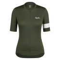 Rapha Women Core Jersey Cykeltröja Dark Green
