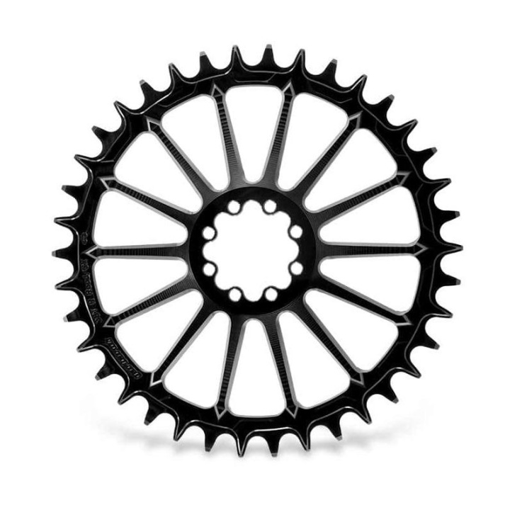 Garbaruk AXS Road/CX Round Framklinga Black i gruppen Komponenter / Klingor / Gravelklingor hos CykelCity (9780)