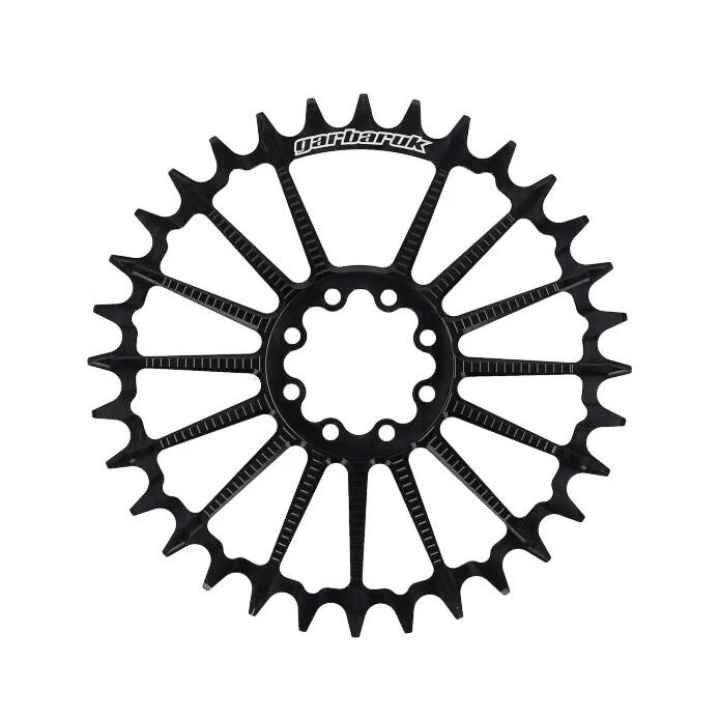 Garbaruk MTB SRAM 8-bolt Round Framklinga Black i gruppen Komponenter / Klingor / Mtb-klingor hos CykelCity (9781)