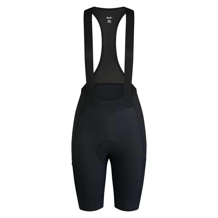 Rapha Women Brevet Element Cargo Bib Shorts Cykelbyxor Black i gruppen Kläder/skor/hjälm / Byxor / Byxor kortbent hos CykelCity (9806)