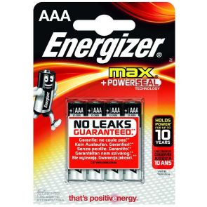 Energizer AAA batterier 4-Pack