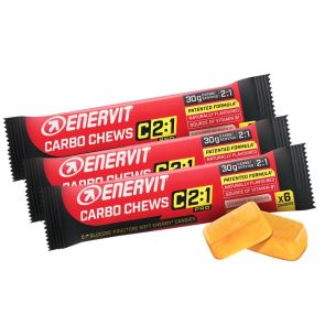 Enervit Carbo Chews C2:1 Pro Orange 3X30g Energigodis