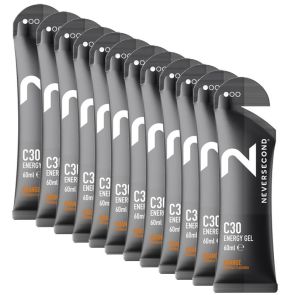 Neversecond C30 Energy Gel Orange 12-Pack