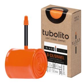 Tubolito S-Tubo-CX/Gravel 650B/700x32-50 42mm Black Valve Slang 